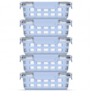 Ello Duraglass Meal Prep Containers, Set of 5 | FQ5361824